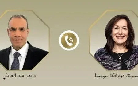 محادثة هاتفية بين وزير الخارجية ووزيرة الهجرة ومفوضة الاتحاد الأوروبي للمتوسط