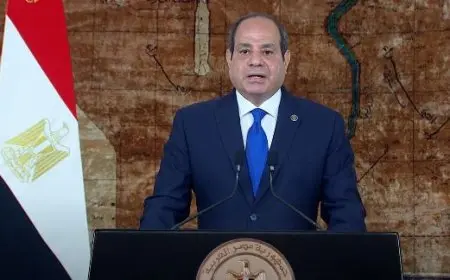 نقدم لكم نص كلمة الرئيس السيسي بمناسبة الذكرى الثالثة والأربعين لتحرير سيناء
