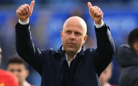 سلوت: مسار ليفربول نحو التتويج بلقب الدوري الإنجليزي كان مليئاً بالتحديات