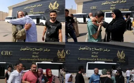 بمناسبة عيد تحرير سيناء: الإفراج عن 746 نزيلاً من مراكز الإصلاح والتأهيل بالعفو.