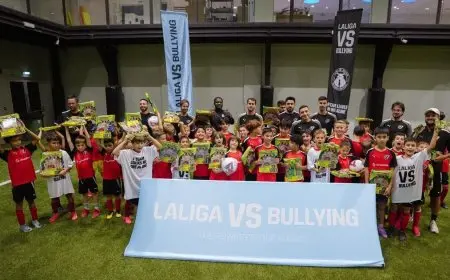 الليغا تعزز مجهوداتها ضد التنمر بحملة جديدة في أكاديمية دبي