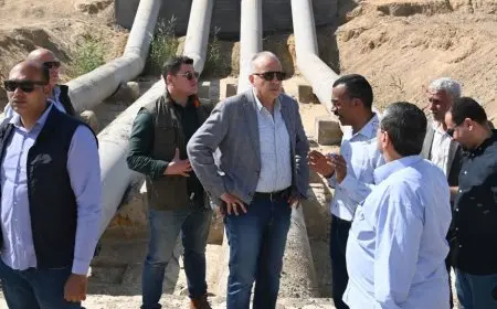 وزارة الري تتعاون مع وزارة الإسكان ومحافظة السويس لضمان استدامة إمدادات مياه الشرب للمحافظة