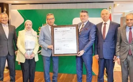 البنك الأهلي المصري يجدد شهادتي الأيزو 27001 لأمن المعلومات و27701 لإدارة الخصوصية