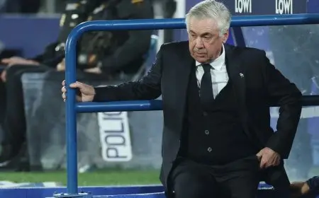 ماركا: نتيجة الكلاسيكو ستحدد مستقبل أنشيلوتي مع ريال مدريد