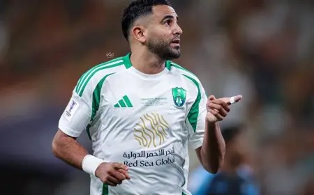 إحصائيات تكشف: رياض محرز “الرقم 1” في دوري أبطال آسيا للنخبة