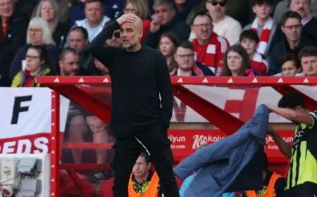 التشكيلة المحتملة لمانشستر سيتي أمام نوتنغهام في نصف نهائي الكأس