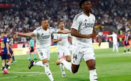 ريال مدريد يحرز هدفين في 7 دقائق وبرشلونة يرد بسرعة