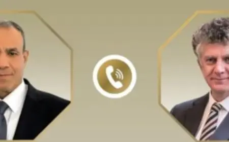 تواصل هاتفي بين وزير الخارجية ووزير الهجرة مع مستشار الأمن القومي البريطاني