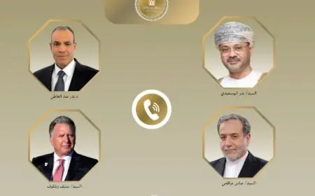 تواصل مكثف لوزير الخارجية مع نظيريه العماني والإيراني ومبعوث الرئيس الأمريكي للشرق الأوسط