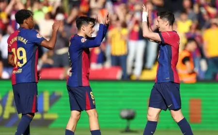 كم نقطة يحتاجها برشلونة لتحقيق لقب الدوري الإسباني؟