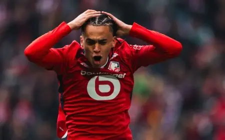 إصابة شقيق مبابي مجددًا بعد 3 دقائق من دخوله الملعب مع فريق ليل