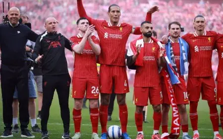 سبعة أرقام رائعة في مسيرة تتويج ليفربول بلقب الدوري الإنجليزي