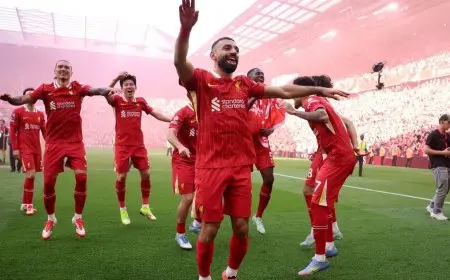 صلاح يخسر صدارة سباق الحذاء الذهبي خلال الاحتفالات ومبابي في المركز السادس