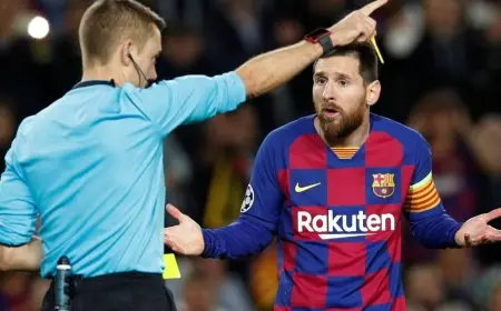 تشاؤم في برشلونة بشأن الحكم توربان قبل مباراة إنتر ميلان