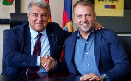 برشلونة يتوصل إلى اتفاق مع فليك بشأن تمديد العقد.. إليكم تفاصيل الصفقة وتاريخ الإعلان!