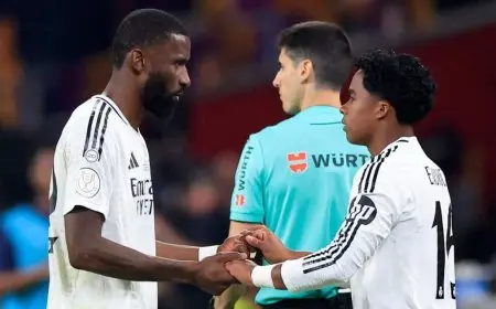 الذكاء الاصطناعي يدعم روديغر ويجنبه عقوبة محتملة