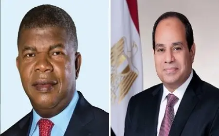 الرئيس السيسي يستقبل نظيره الأنجولي ويؤكد على أهمية تعزيز التعاون الثنائي وتعميق التعاون الإفريقي