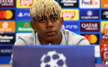 لامين يامال: لا أشعر بالخوف ولا أضع نفسي في مقارنة مع ميسي