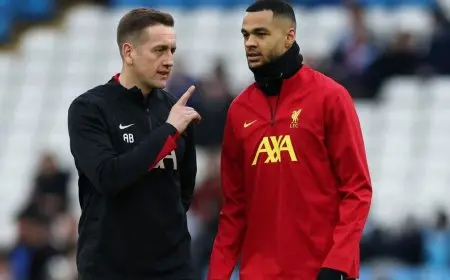 غاكبو مهاجم ليفربول يواجه خطر الإيقاف بسبب شعار ديني