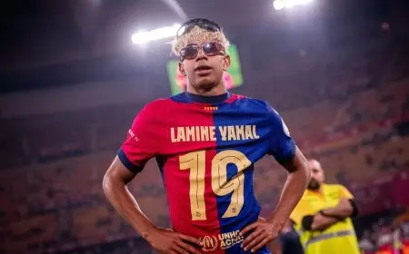 لامين يامال يستعد لإقامة احتفال مميز أمام إنتر في دوري أبطال أوروبا