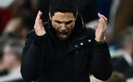 أرتيتا عقب هزيمة أرسنال: لدينا فرصة قوية للتأهل إلى النهائي