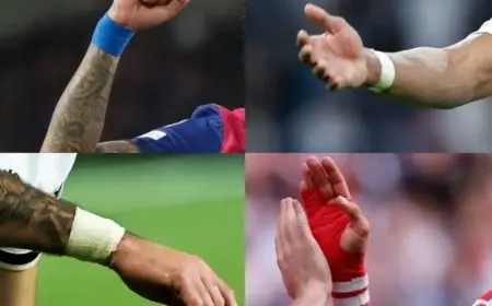 ما هو سر الضمادات الطبية “الغامضة” بين لاعبي برشلونة؟