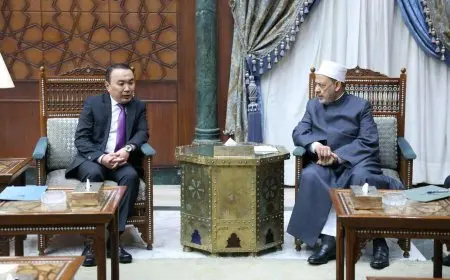 شيخ الأزهر يلتقي سفير كازاخستان لمناقشة سبل تعزيز التعاون المشترك