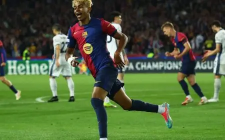 في شوط أول مثير.. هجوم برشلونة القوي يعيد التوازن أمام إنتر