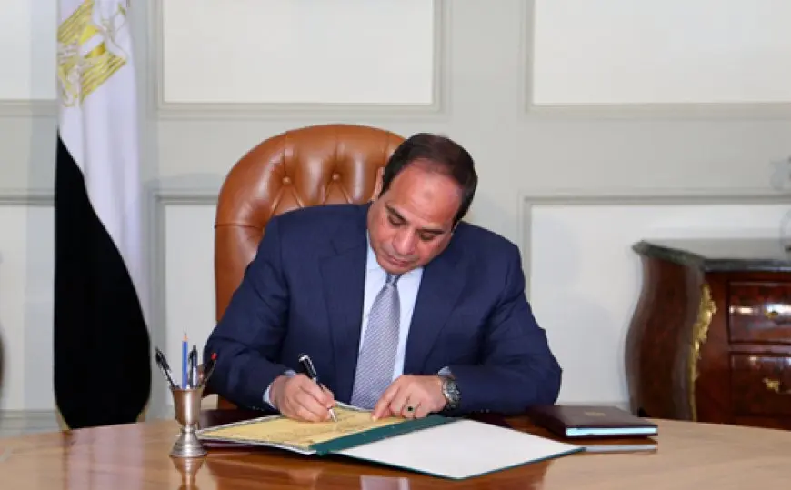 الرئيس السيسي يوقع قانون الضمان الاجتماعي