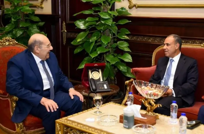 لقاء وزير الخارجية برئيس مجلس الشيوخ