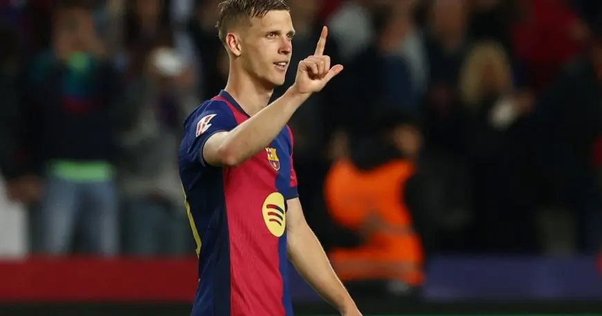 برشلونة يحقق فوزًا على مايوركا بهدف أولمو ويخطو خطوة نحو التتويج بلقب الليغا