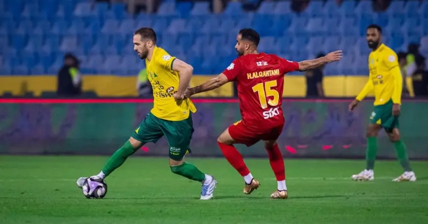 هدف كينونيس ينقذ القادسية من الهزيمة أمام الخليج في الدوري السعودي