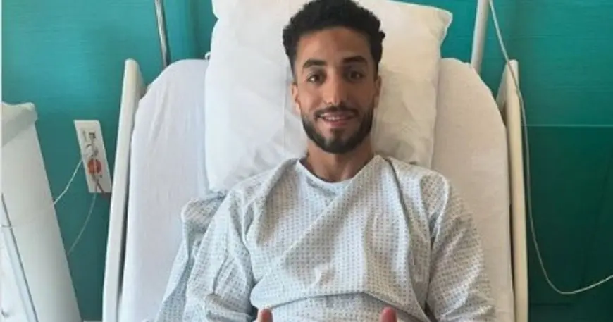 عبد المنعم المصري، لاعب نيس، يخضع لعملية جراحية في الرباط الصليبي