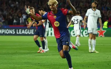 لامين يامال يعبر عن خيبة أمله بعد تعادل برشلونة ويعد بالانتقام أمام إنتر في مباراة الإياب