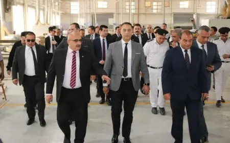 النيابة العامة تقوم بعمليات تفتيش دورية في مركز إصلاح وتأهيل وادي النطرون