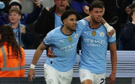 مرموش يقود مانشستر سيتي ضد ولفرهامبتون كبديل لهالاند