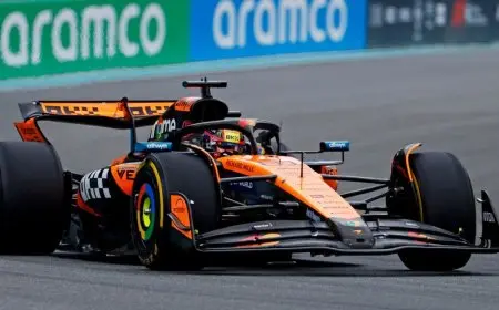 فورمولا 1.. بياستري يحقق الصدارة في التجارب الحرة لجائزة ميامي الكبرى