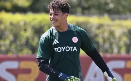 بوعسكر.. ناشئ تونسي يشارك لأول مرة في تدريبات نادي روما