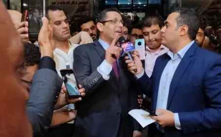 خالد البلشي بعد إعادة انتخابه نقيبًا للصحفيين: أولوياتنا تعزيز الصحافة الحرة وتقديم خدمات بكرامة دون أي تنازلات.