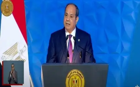 الرئيس السيسي يعلن عن توقيع قانون العمل الجديد