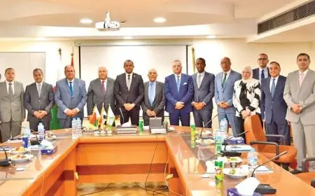 البنك الزراعي يستضيف وزير الزراعة من مدغشقر لتعزيز التعاون ومتابعة مبادرات البنك في دعم التنمية الزراعية