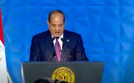 الرئيس السيسي: نمتلك القدرة على تخطي التحديات والمضي قدمًا في مسيرة البناء بفضل الله ووحدة الشعب