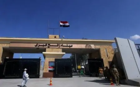 استمرار فتح ميناء رفح البري لليوم الثامن والأربعين على التوالي