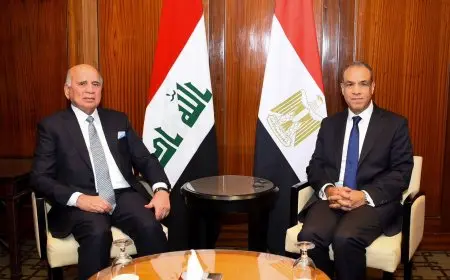 وزير الخارجية يعلن: مصر تقف إلى جانب العراق في تحقيق الأمن والاستقرار