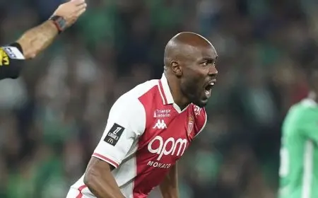 الإصابة تهدد موسم معتصم المصراتي مع موناكو الفرنسي