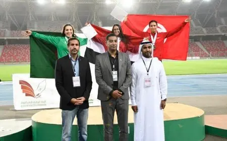 مفاجآت وإنجازات تاريخية لمصر في بطولة العربية لألعاب القوى!