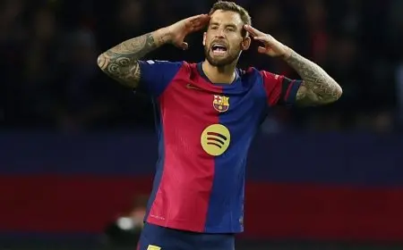 إنّيغو مارتينيز يتنحى عن برشلونة بعد 43 مباراة