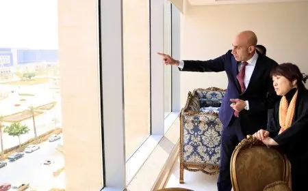 صدمة وزيرة التعليم اليابانية بزيارة العاصمة الإدارية الجديدة!