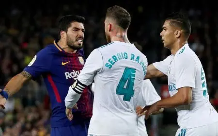 حكم الكلاسيكو يثير الجدل حول فضيحة لبرشلونة قبل 7 سنوات وطرد راموس مرتين