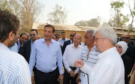 بالصور: وزير الزراعة يصدر توجيهات عاجلة لتطوير محطة الزهراء وزيادة كفاءتها!